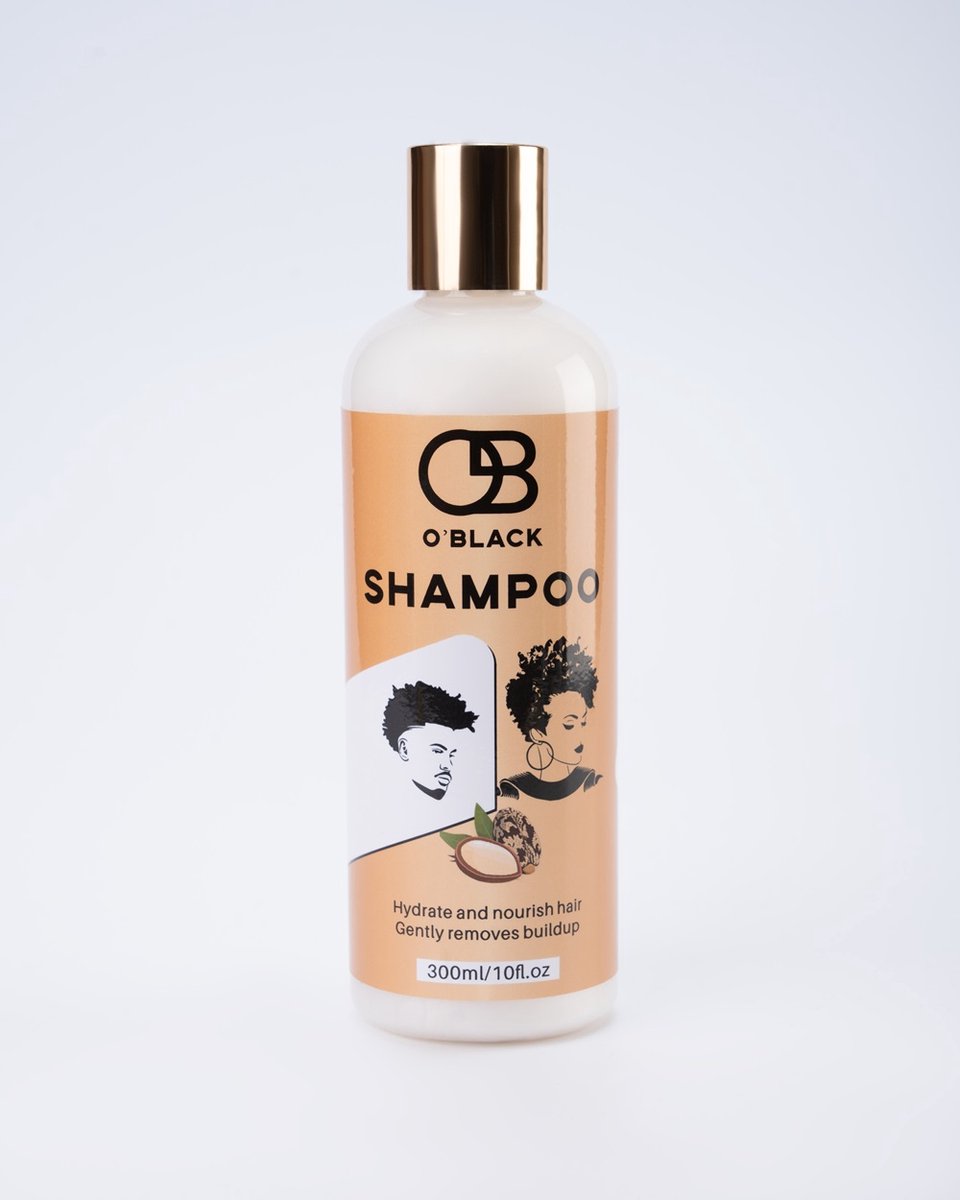 O' Black Hydrate and Nourishing Curls Shampoo 300ml | shampoo voor krullen en afro
