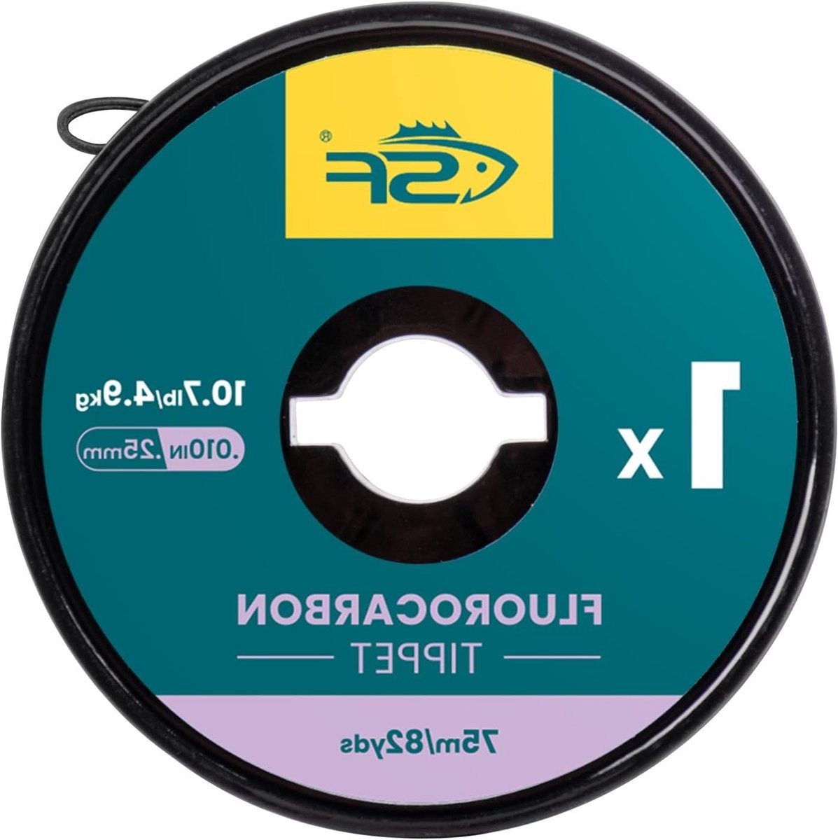 Fluorocarbon Tippet Lijn - Vliegvissen Lijn - Forel Vissen - Hoge Slijtvastheid - 75 M - Transparant