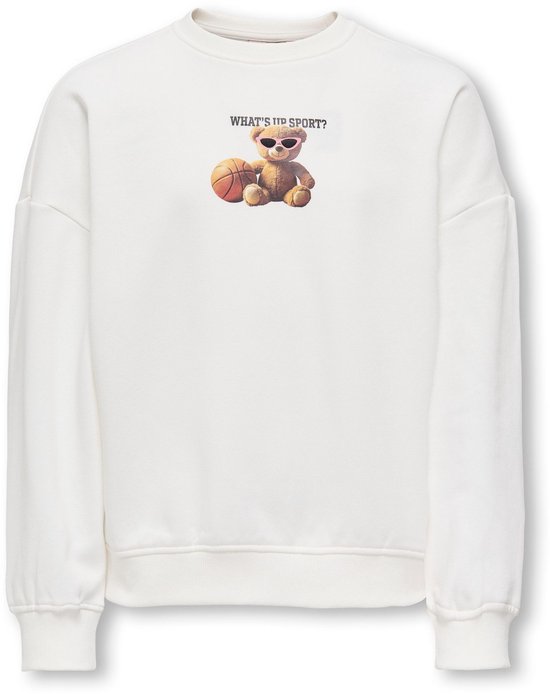 Pull d'hiver Kids ONLY - blanc - KogBila - coupe oversize