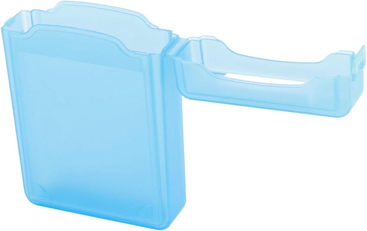 Harde Schijf Behuizing - HDD SSD Opbergdoos - Schijven Beschermen - Antistatisch Schokbestendig - 163 cm - Blauw