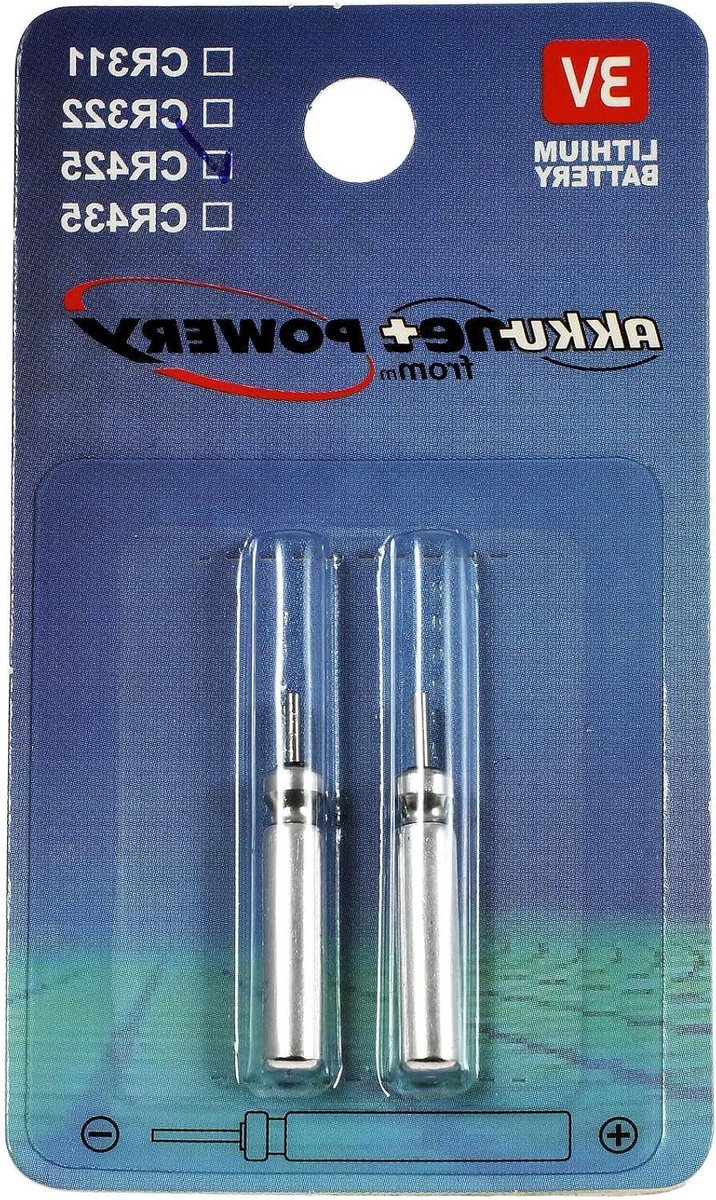 Staafbatterij - Penbatterij Visdobber - Nachtvissen Verlichting - Hoge Brandduur - 4.0mm x 25.0mm - Zilver