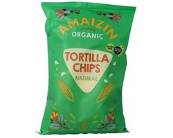 Amaizin Tortillachips natural biologisch 150 gram