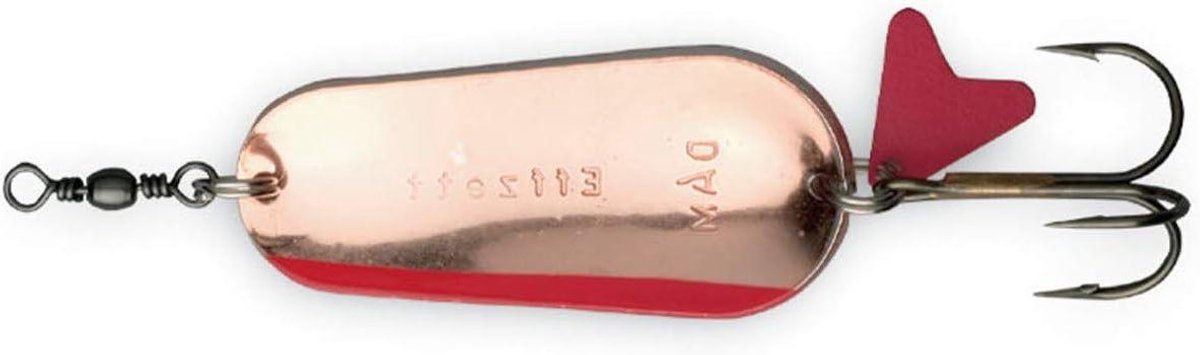 Effzett Lepel - Kunstaas Lepel - Roofvissen Vangen - Golvende Actie - 4.5 cm - Koper Zilver