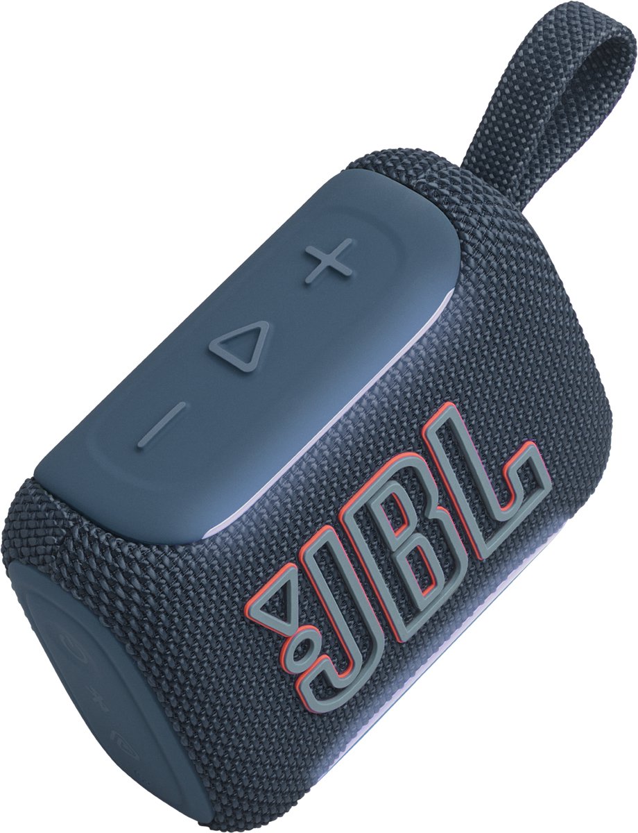 JBL Go 5 - Draadloze Bluetooth Mini Speaker - Blauw thumbnail 3