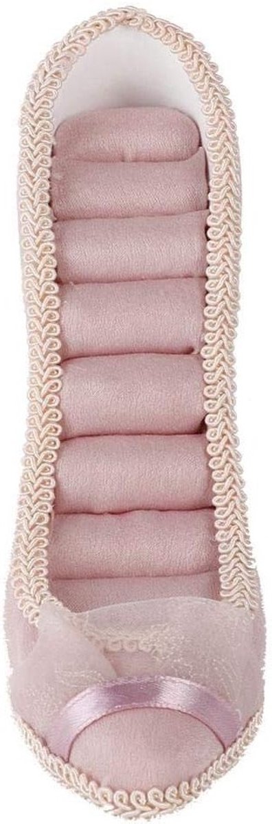 Sieraden Display Stand voor Dames - Prinsessenjurk, Hangers, Oorbellen en Ringen Organizer met Hoge Hakken
