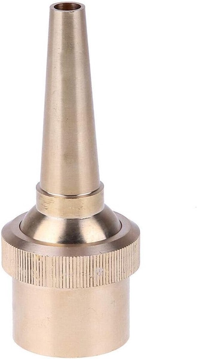 Rechthoekige fonteinmondstuk met rechte spuitkop voor buitengebruik, 3/4 inch messing, waterdicht en duurzaam