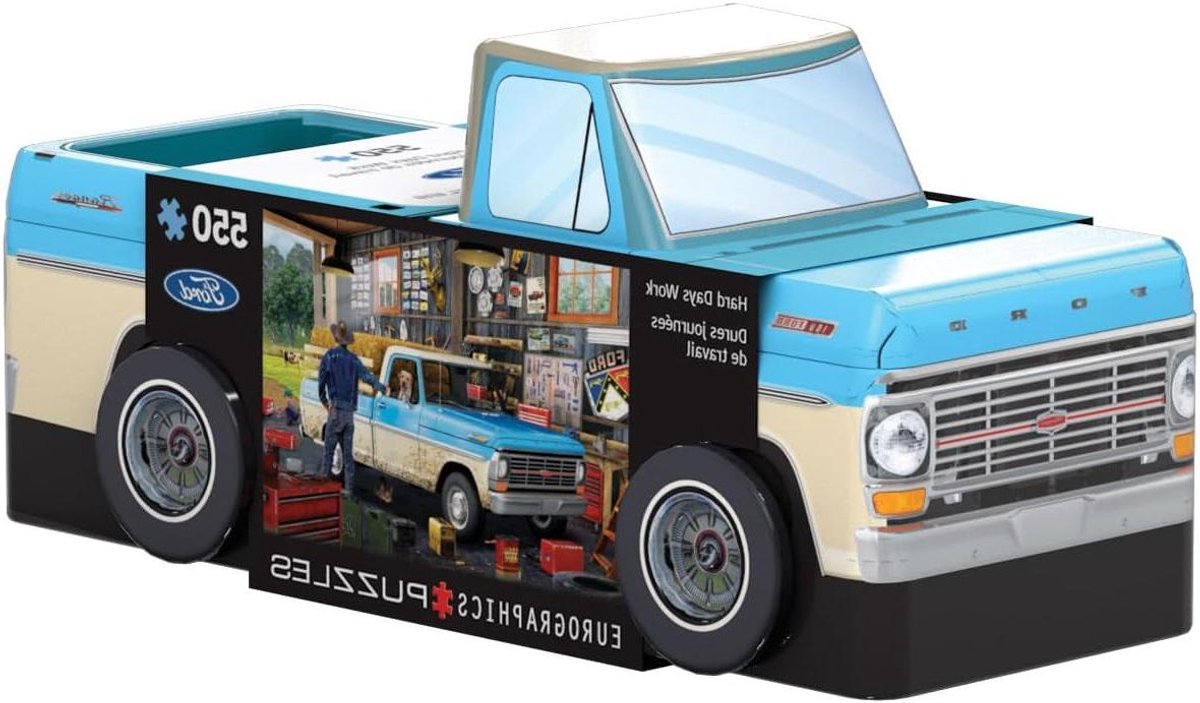 Puzzel Truck - Legpuzzel - Ontspannen Tijdverdrijf - Gedetailleerd Afbeelding - 550 Stukjes - Meerkleurig