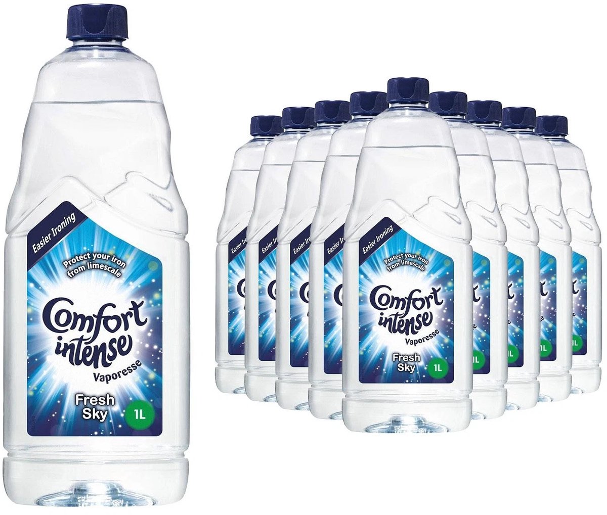 Comfort Intense Vaporesse - Fresh Sky - Strijkwater met Intense Frisheid - 10 stuks, ( 10 x 1L )