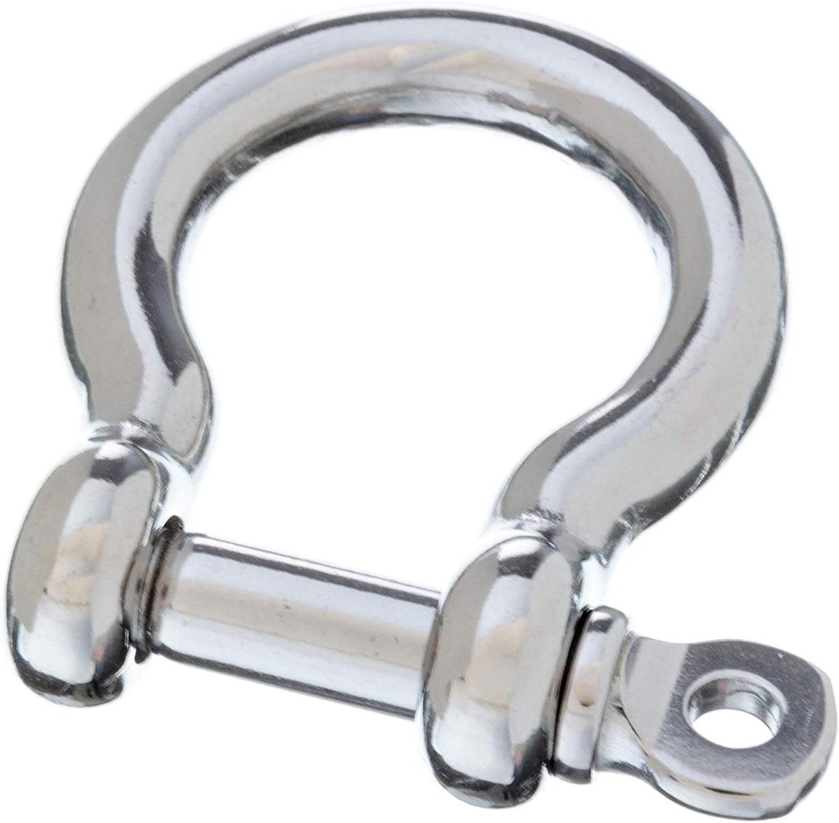 Anker Beugel - Ketting Lijn - Anker Bevestigen - Roestvrij Staal 316 - 3/8 In. - Zilverkleurig
