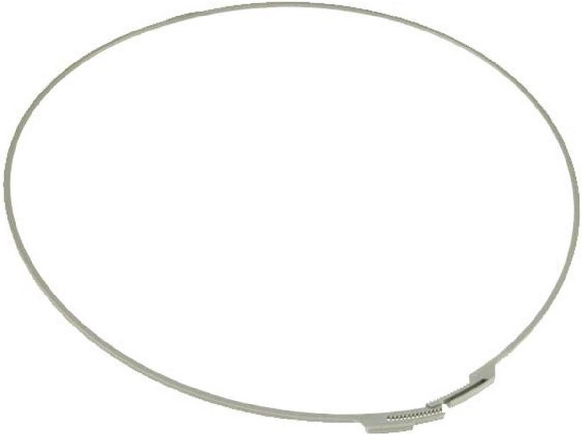 Wasmachine Deurafdichting Klemband - Vergrendelring Ring - Wasmachine Reparatie - Vervangend Onderdeel - Standaard - Wit