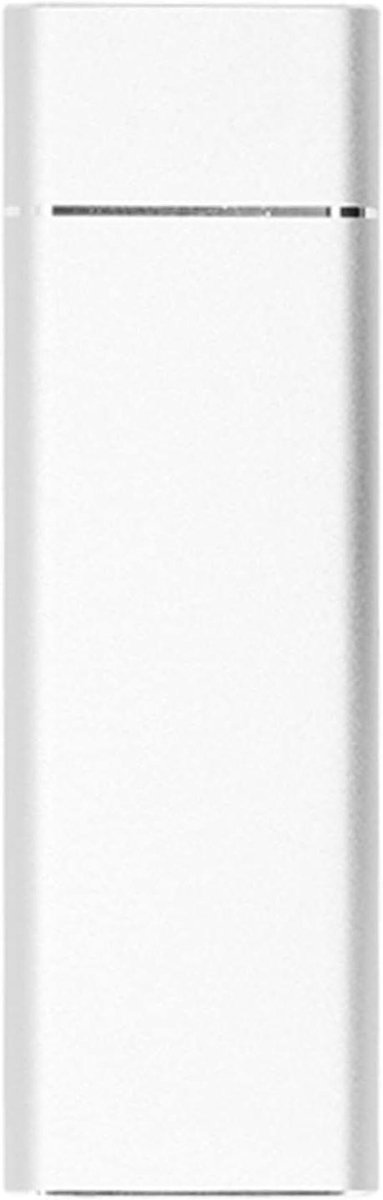 M.2 SSD Behuizing - Externe Harde Schijf Behuizing - Snelle Data Overdracht - Aluminium Legering - 10Gbps - Zilver