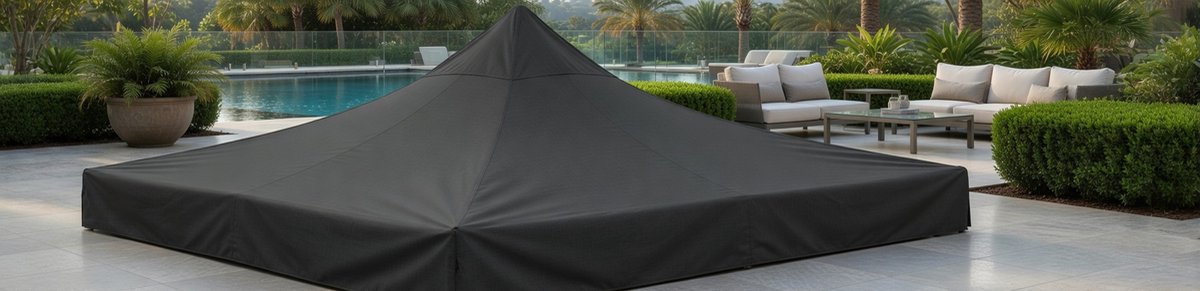 Premium Vervangend Partytent Dak 3x3m – Waterdicht en UV-bestendig Tentzeil voor Tuinpaviljoen – MedaHomeStore