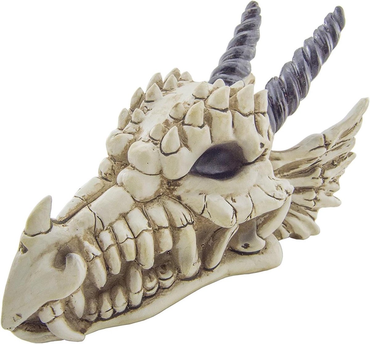 Draken schedel sieradendoos - Schatkist juwelendoos - Waardevolle spullen bewaren - Creatief handwerk - 10 x 5 x 25 cm