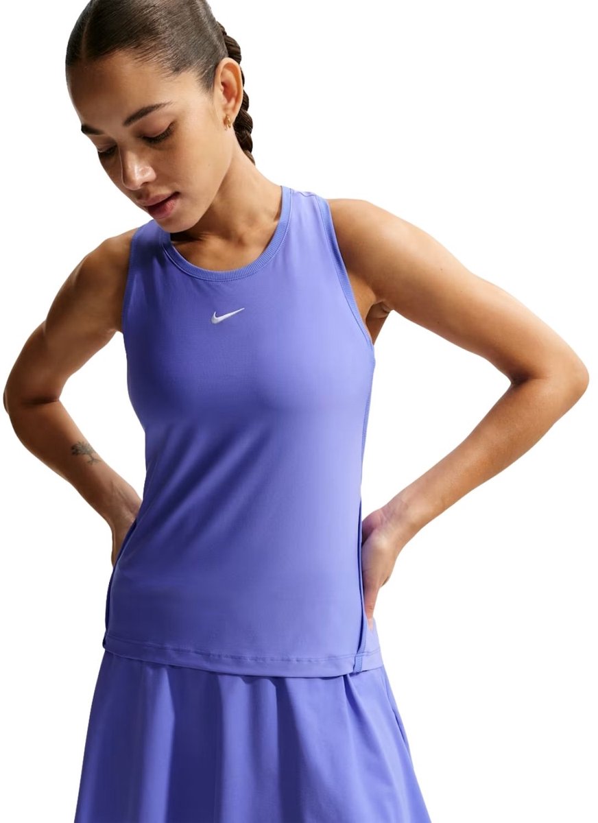 Nike Victory Dri-Fit Tennissinglet dames L/40 Paars