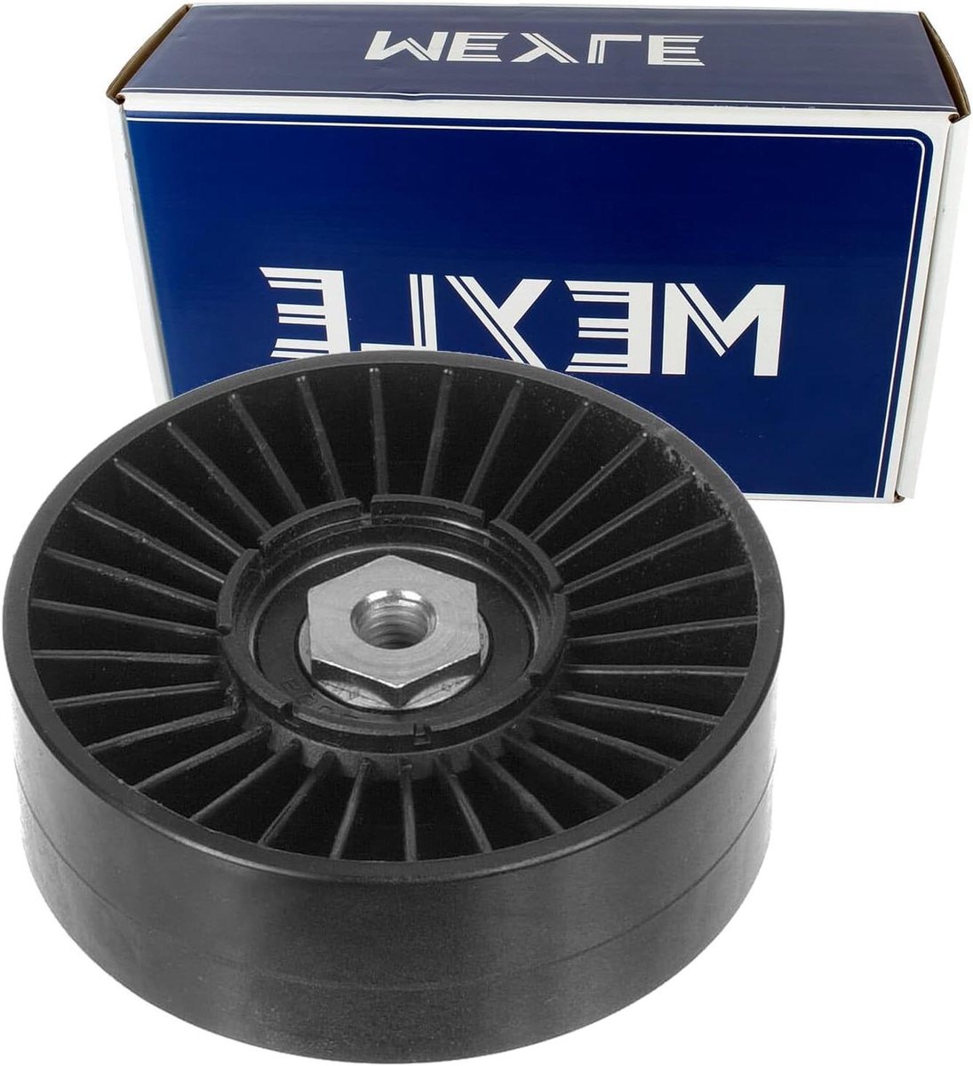 Geleide Rol Poly V-riem - Spanrol Omgangrol - Motoronderhoud Voertuig - Voldoet aan Origineel - 78 mm Buitendiameter - null