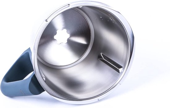 Mengpan Keukenmachine - Kookpan Reserveonderdeel - Koken en Mixen - Roestvrij Staal - Niet gespecificeerd - Zilverkleurig van Merkloos — afbeelding 5
