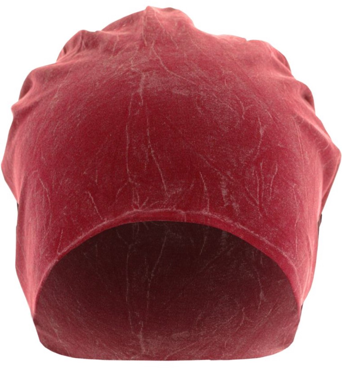 MasterDis beanie muts stonewashed maroon