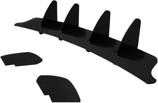 Achterbumper Diffuser - Achterspoiler Lip - Sportieve Uitstraling - Specifiek voor Golf 6 GTI - 97 cm lengte - Koolstofvezel — afbeelding 3