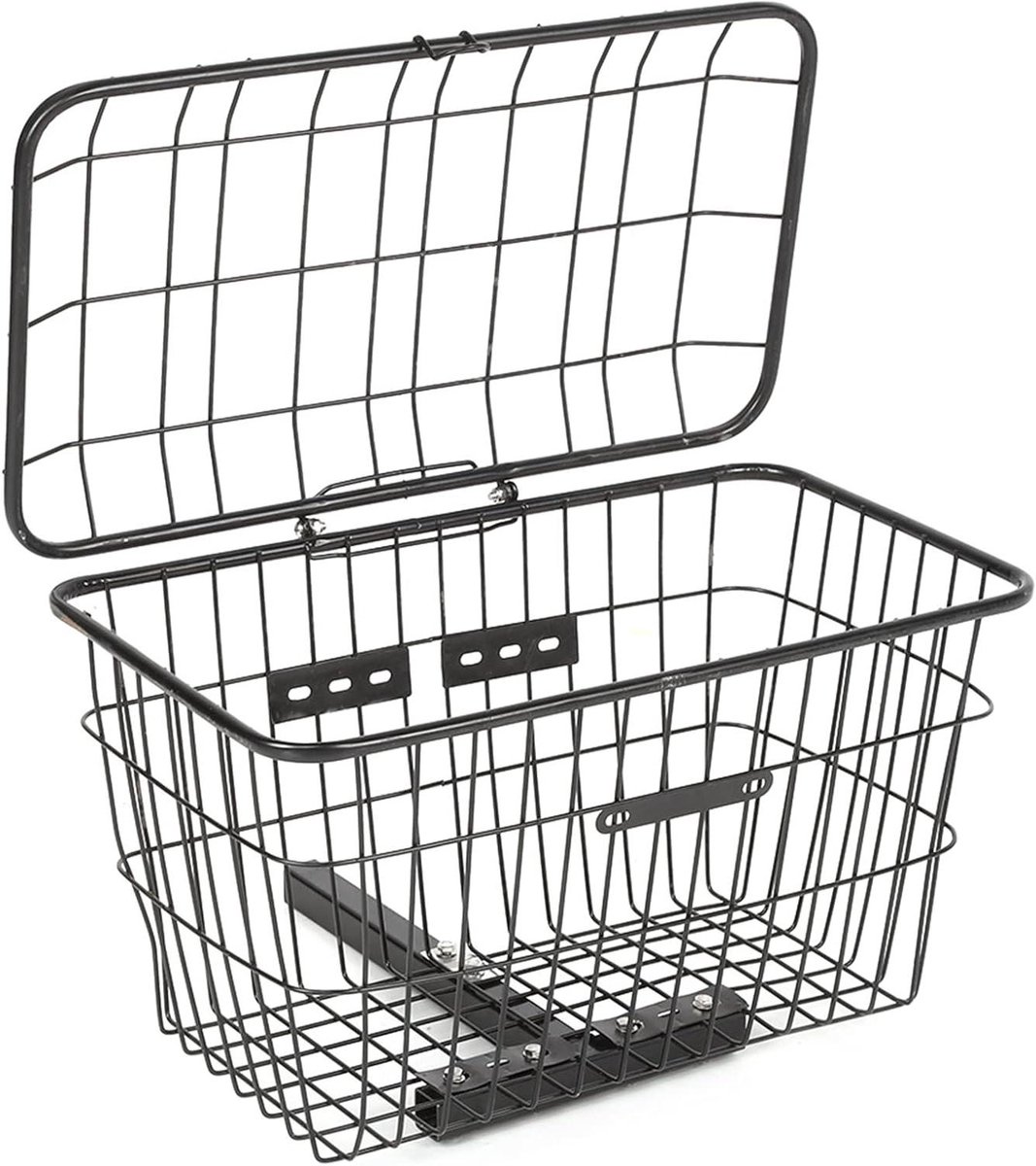 Scootermand Achterkant - Opbergmand Scooter - Boodschappen en Vervoer - Robuust IJzeren Frame - 50 x 27 x 20 cm