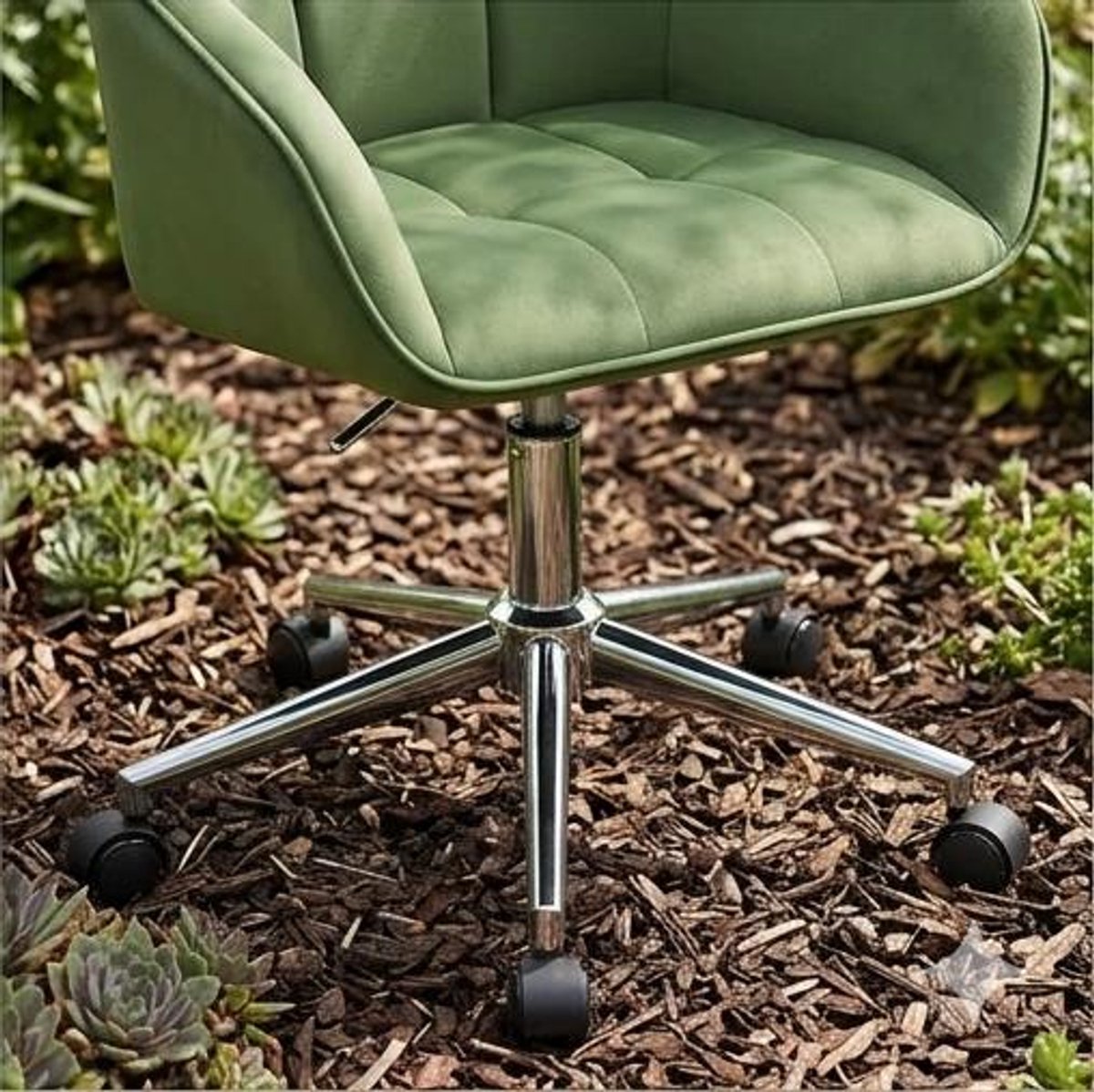 Luxe Kaptafel met LED Spiegel - Wit - Medahomestore