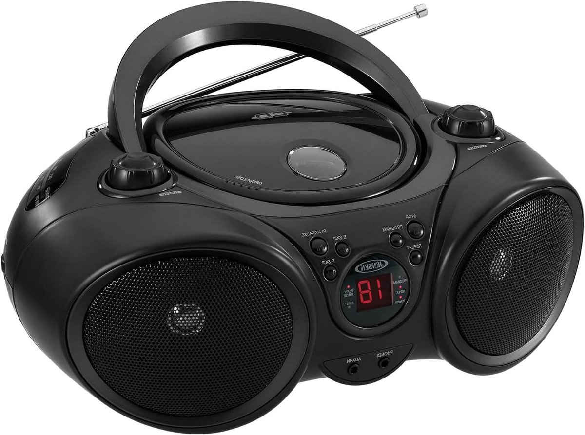 Draagbare CD Speler - Muziekspeler Radio - Muziek Luisteren - AM/FM Stereo Receiver - 32 x 23 x 15 cm
