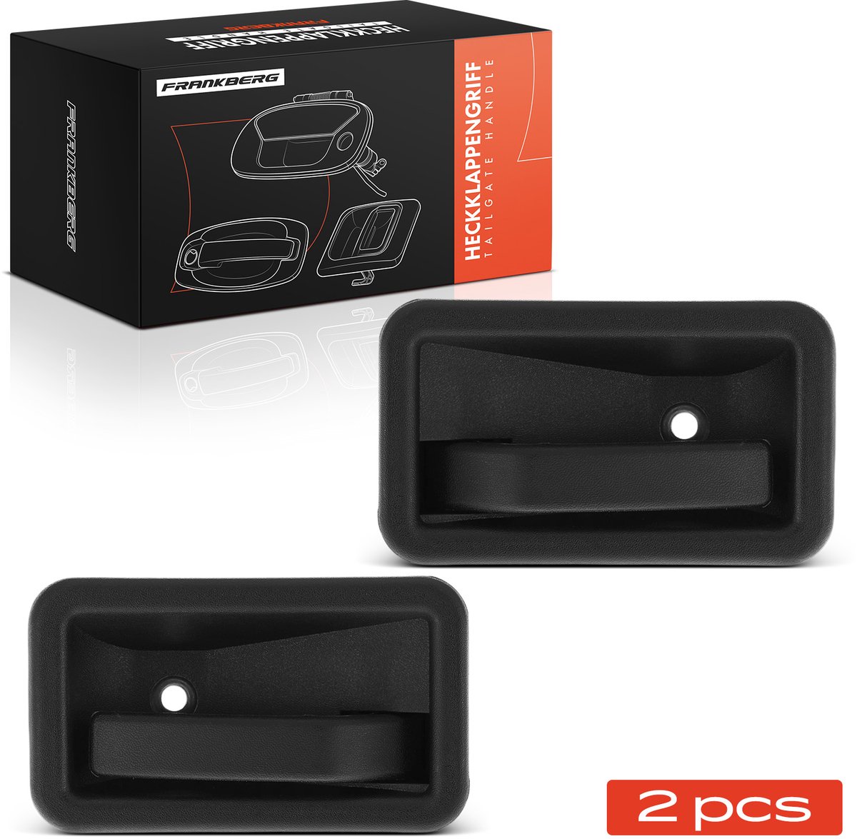 Frankberg 2x deurhendel voor en achter voor Renault Clio I 5/357 19