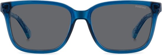 Kinder Zonnebril - Polarized Bril - Bescherming tegen zonlicht - Lichtgewicht montuur - 49-14 mm - Blauw van Merkloos — afbeelding 3