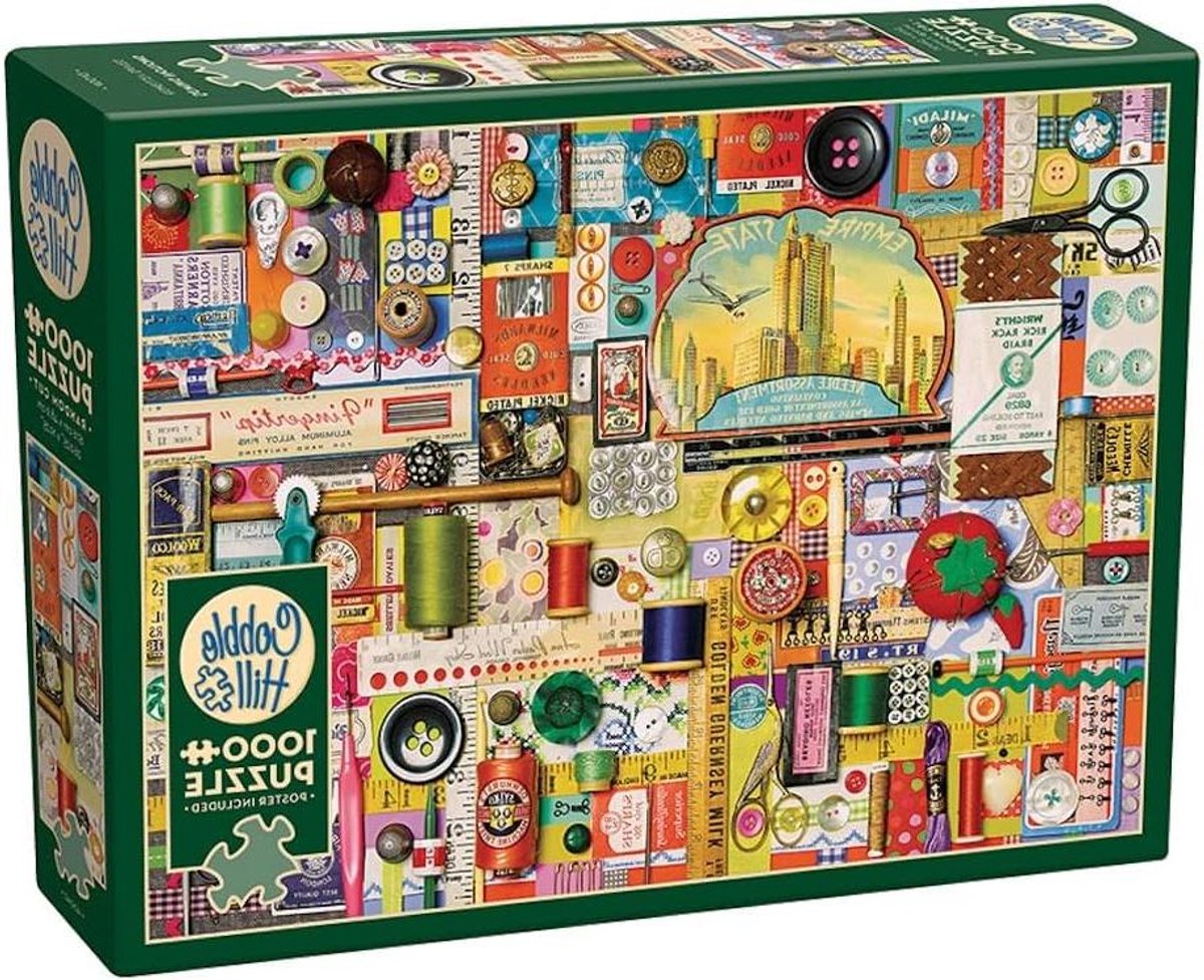 Legpuzzel - Puzzelstukken - Ontspannen Hobby - Willekeurig Gesneden Stukken - 1000 Stukken - Multicolor