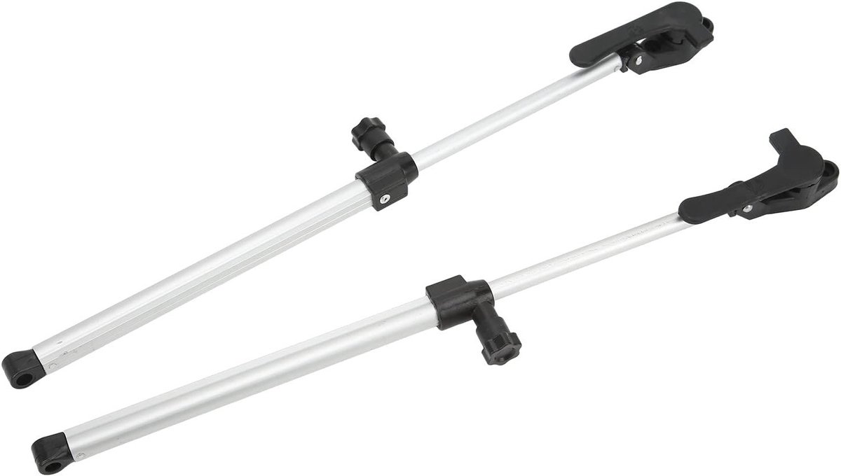 Verstelbare Raamsteunstang 2 Stuks 310-435mm Aluminium Telescopische Steun voor Caravan en Trailer Accessoires