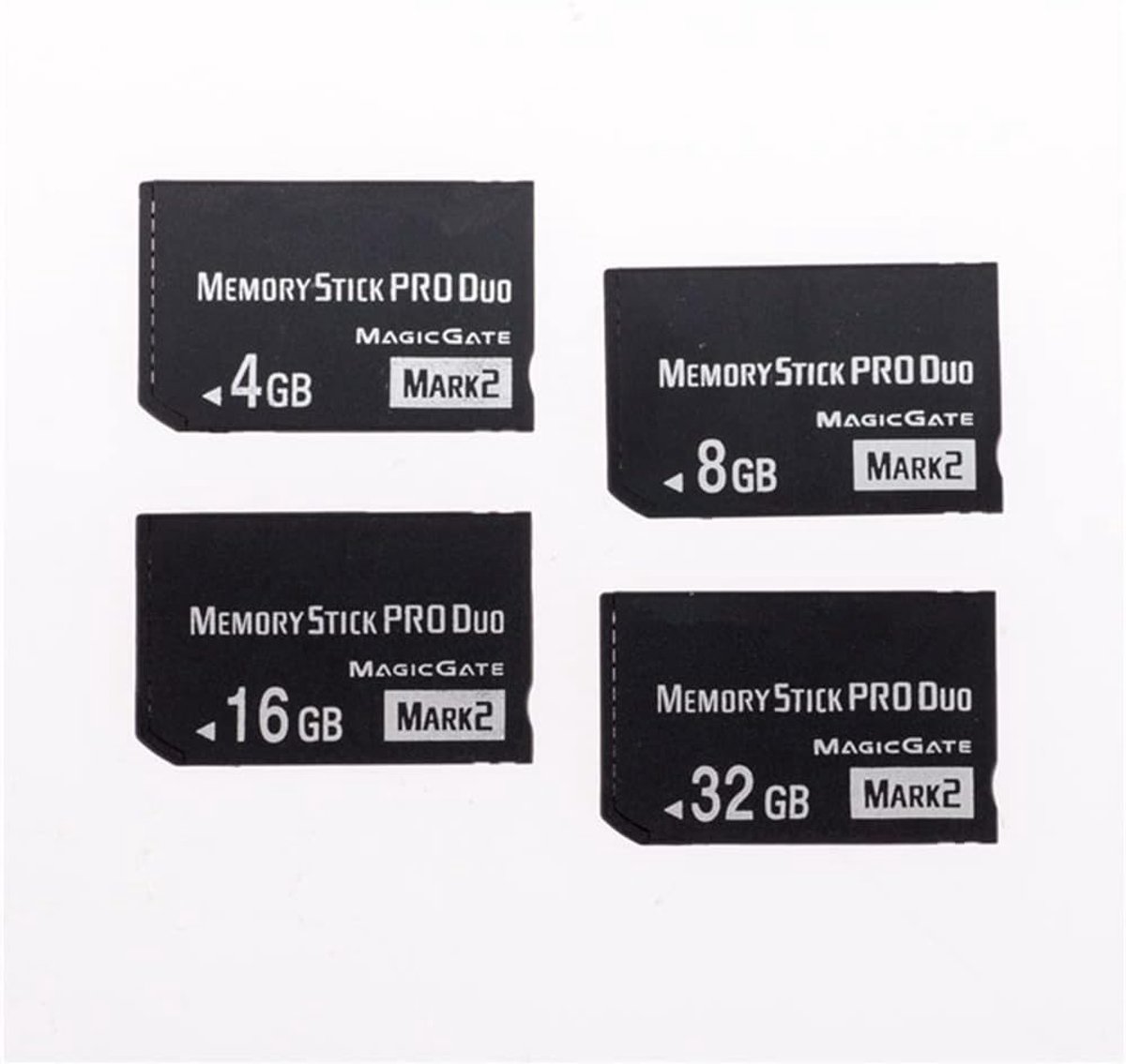 Memory Stick Pro Duo - Geheugenkaart PSP - Games Opslaan - Mark2 Model - 16 GB - Zwart