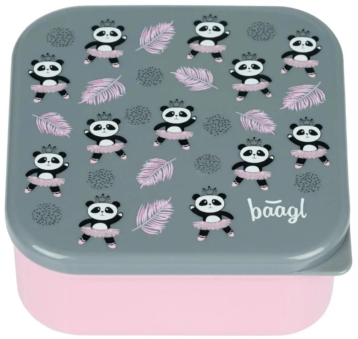 Baagl Broodtrommel 4 in 1 Panda
