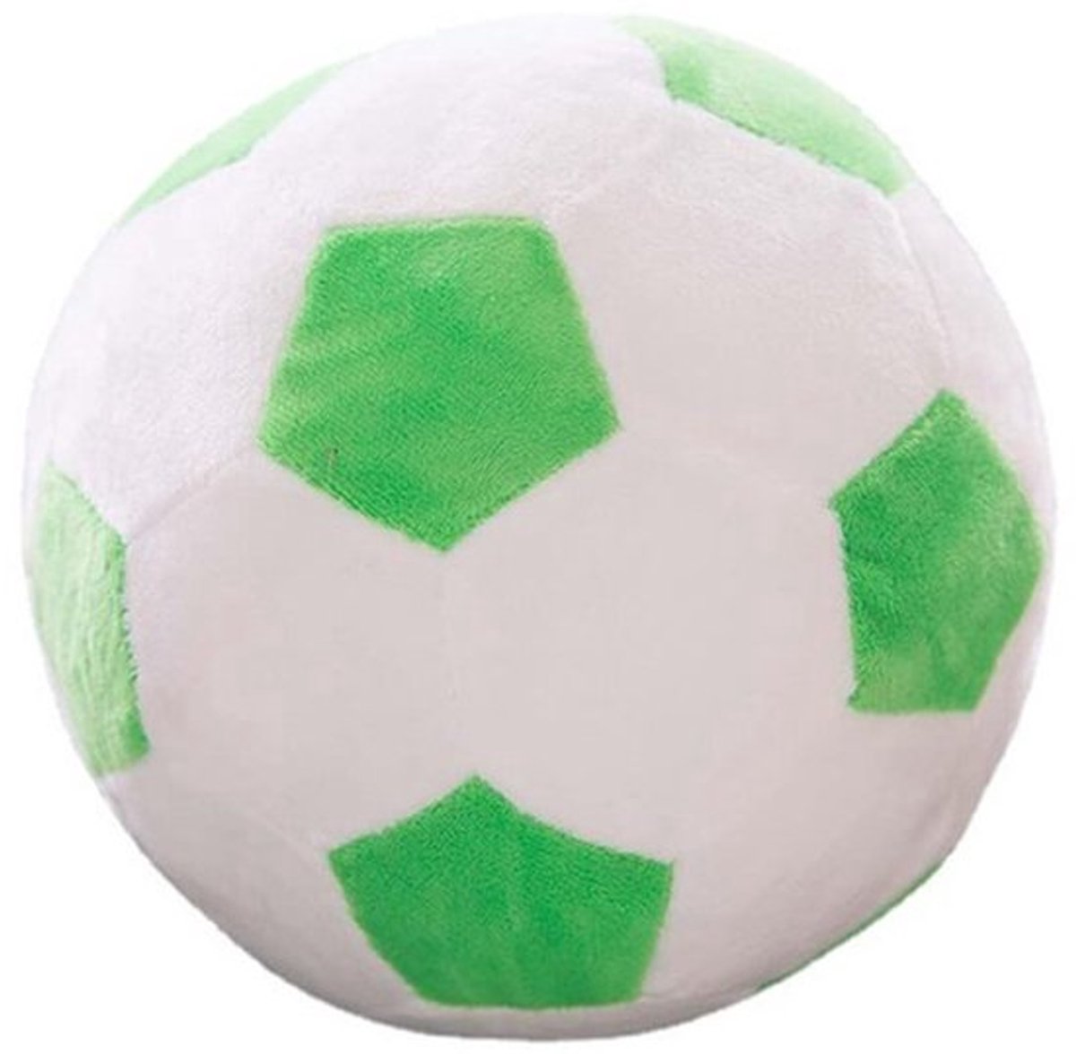 Pluche Voetbal 22cm - Groene Fluffy Kinder Cushion - Creatieve Sofa Decoratie
