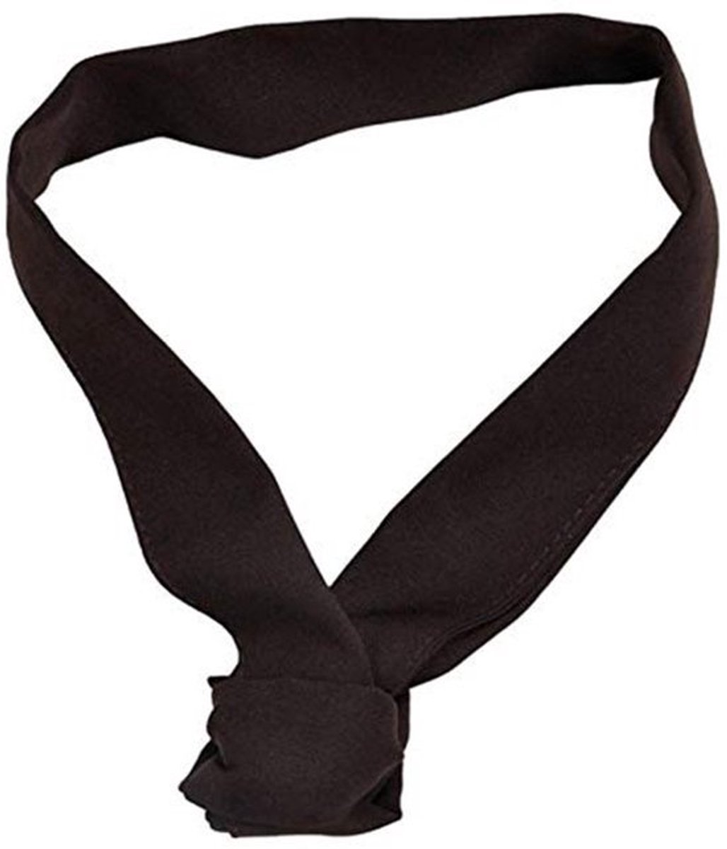 Strikschort - Kookaccessoires - Koffiekleur - Katoen, Ademend