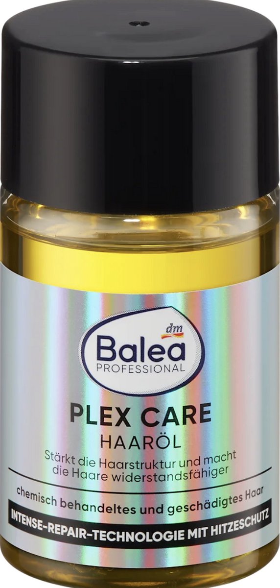Balea PROFESSIONAL Plex Care Haarolie – 50 ml – Voor Beschadigd & Behandeld Haar – Met Hittebescherming en Vegan