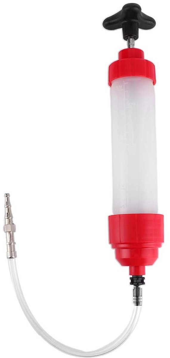 Jhubersproducts - Vulpomp en Extractiepomp - Handgereedschap voor Vloeistofvervanging - 350ml - Auto Accessoires - Vloeistofpomp - Ideaal voor Onderho