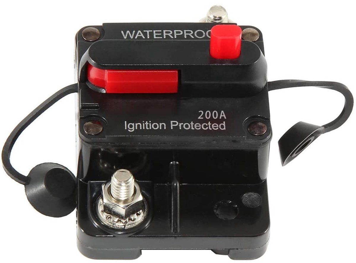 Waterdichte Circuit Breaker 200A voor Boot, ATV en Marine met Handmatige Reset