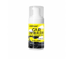 LOORSAN Auto Interieur Reiniger | Schuimreiniger Auto | Foam Cleaner Auto | Auto Stoel , Bekleding Reiniger | Dashboard Reiniger | Vlekkenverwijderaar Auto | Interieur Cleaner | Droogreiniger Auto | Citroen Geur | Car Foam Cleaner | Auto Schoonmaak