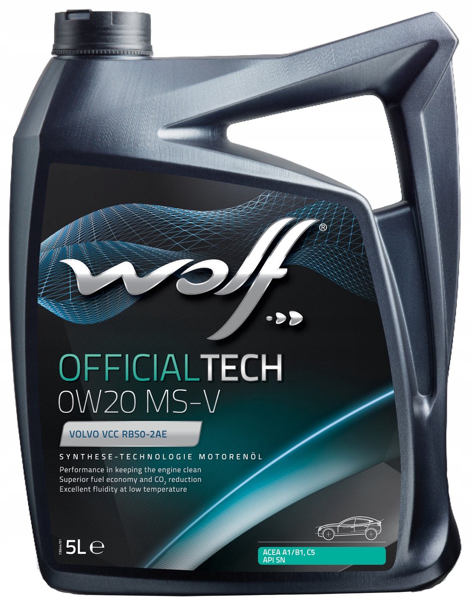 Wolf Officialtech MS V 0W20 C5 - 5L