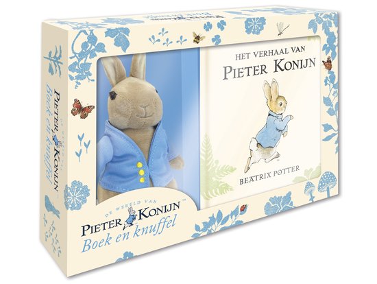 Pieter Konijn - Pieter Konijn - Boek en knuffel - cover