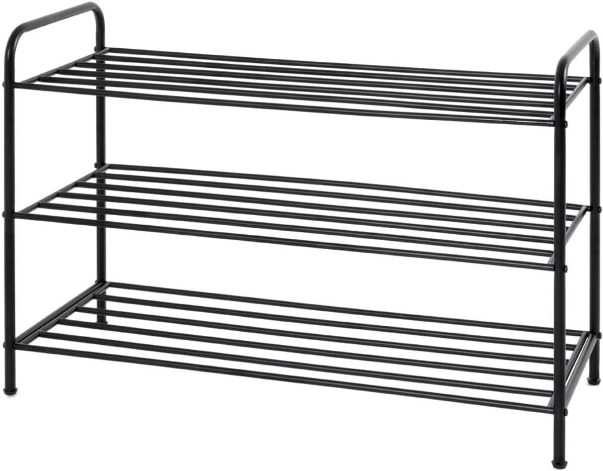 Schoenenrek - Schoenenopberger - Orde Scheppen - Poedercoating Staal - 83 cm Breed - Zwart