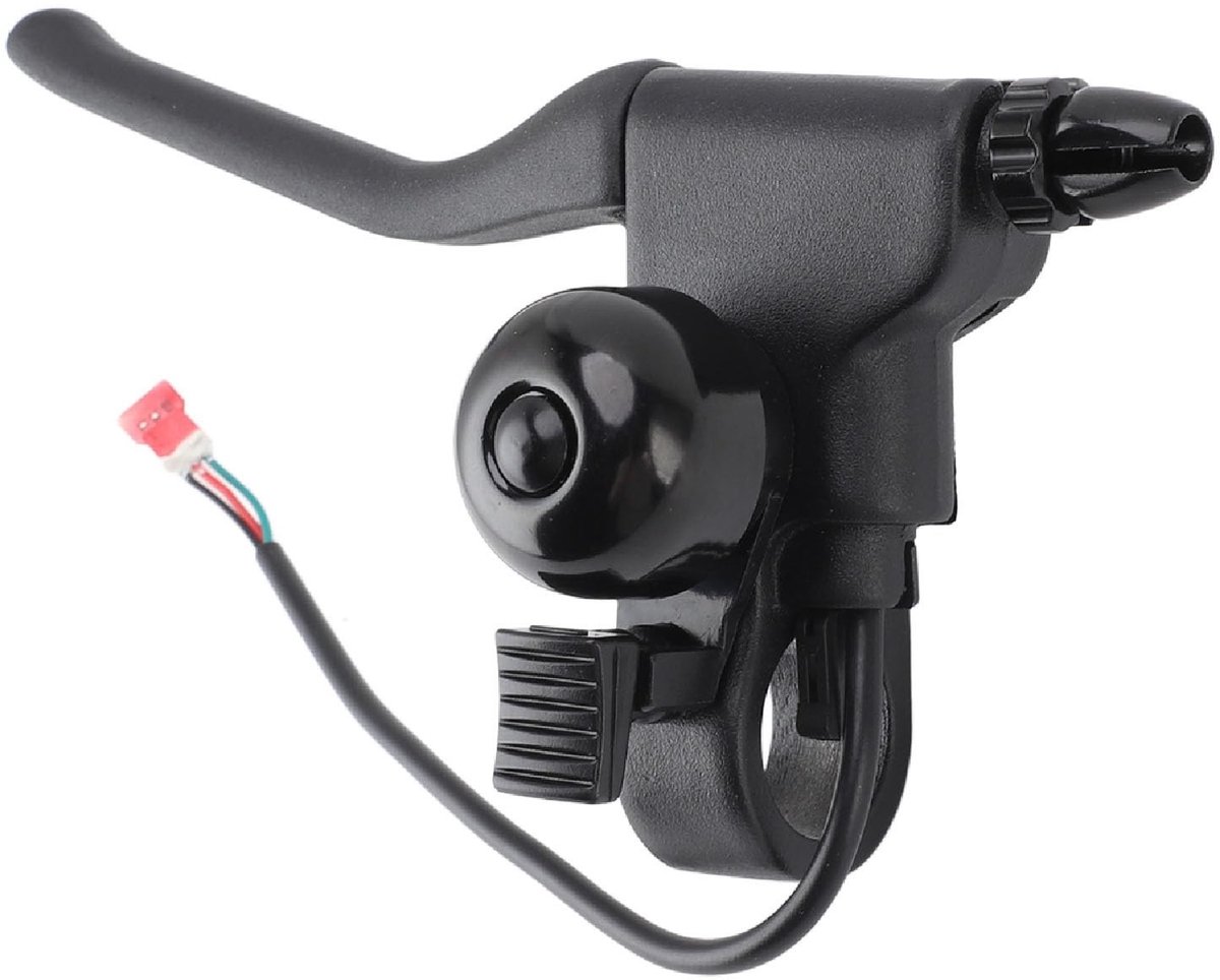 Smoakez - Remhendelhandgreep - Antislipremhendel met Bel - Zwart - Vervangingsonderdeel - Voor Elektrische Scooter - Veiligheid gegarandeerd