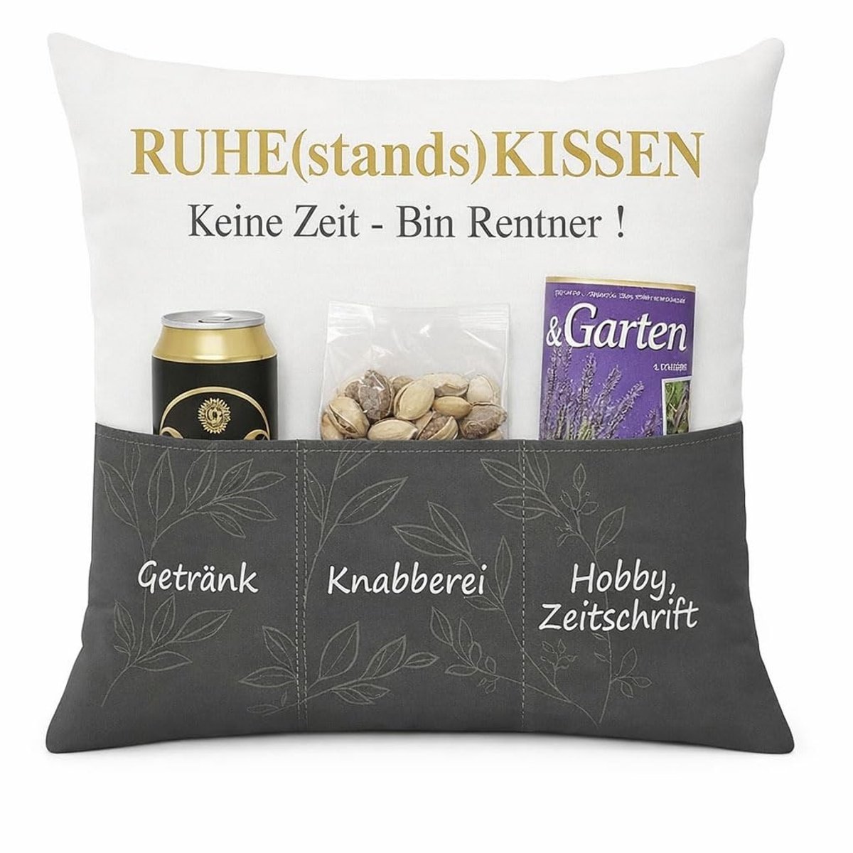 Dailygoods - Decoratief Kussen - Zelf Vullen - Persoonlijk Cadeau - 43x43 cm - Perfect voor Filmavond - Geschikt voor Volwassenen