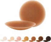BOOBEES Silicone Nipple Covers - Size M - 10cm - Latte