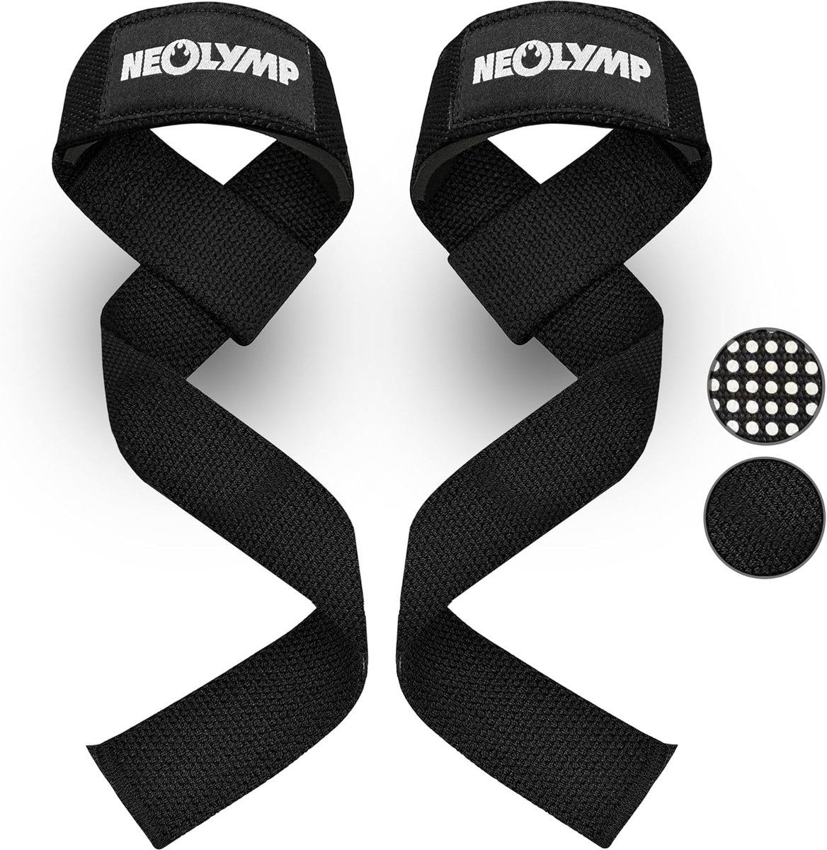 NEOLYMP 2-delige set trekhulpen met polstering - Fitnessaccessoires voor krachttraining