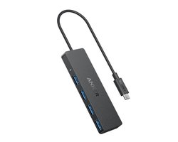 Anker Ultra Slim USB Type-C 5000 Mbit/s Zwart