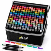 Twinmarkers 168 stuks voor volwassenen - Alcohol markers - Stiften - Markeerstiften - Vivid Green
