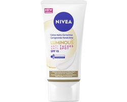 NIVEALUMINOUS630® Anti-Spot Corrigerende Handcrème - SPF 15 - Hand Care - Anti-Pigmentvlekken Crème - Crème voor jonger ogende handen - 50 ML