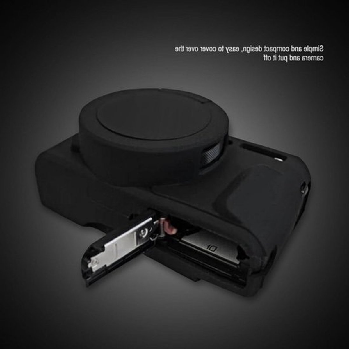 Lichtgewicht Zachte Siliconen Camera Case Beschermhoes voor G7X Mark II - Roze