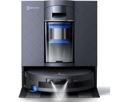 ECOVACS DEEBOT X12 OmniCyclone Robotstofzuiger – FocusJet 46.000 Pa vlekbehandeling – Herbruikbare stofbak – PowerBoost snelladen– 22.000 Pa zuigkracht – OZMO Roller 3.0 – ZeroTangle 4.0 – AIVI 3D 4.0 – 75°C heet water – 1.000 m²