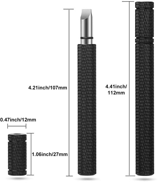 Jhubersproducts - Golf Groove Sharpener - Golfclubs Groefslijper - Verbeter je Backspin - Zwart - Golfclub Groefreiniger - Efficiënt en Duurzaam - Ges van Jhubersproducts — afbeelding 5